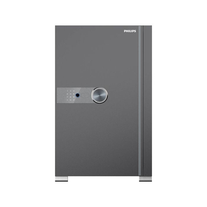 Philips 70KG Grey Telescopic Handle Anti-Theft Smart Safe SBX202-7C0