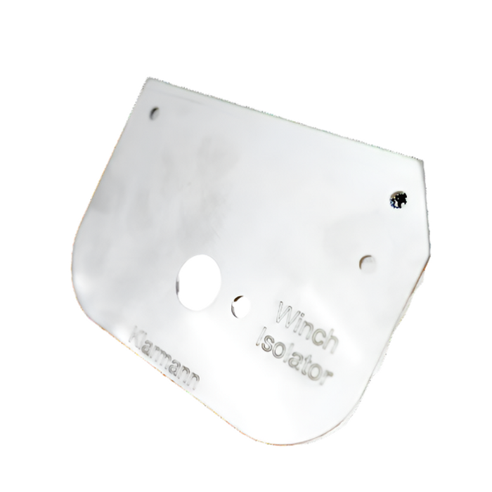 Klarmann Toyota Landcruiser 70 Series Winch Isolator Plate - Stainless