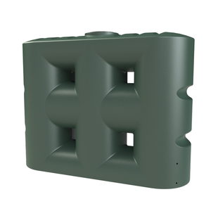 Melro Tanks 4000L Heritage Green Slimline Poly Water Tank