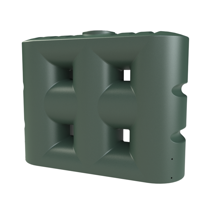 Melro Tanks 4000L Heritage Green Slimline Poly Water Tank