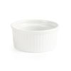 Olympia Whiteware Ramekins Round Ceramic 80mm 12 Pack Oven To Tableware