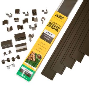 120mm Olive Aluminium Edging Kit