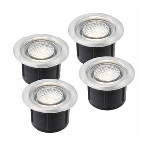  Brilliant Warm White DIY LED Lennox Deck Light Add On Kit - 4 Pack