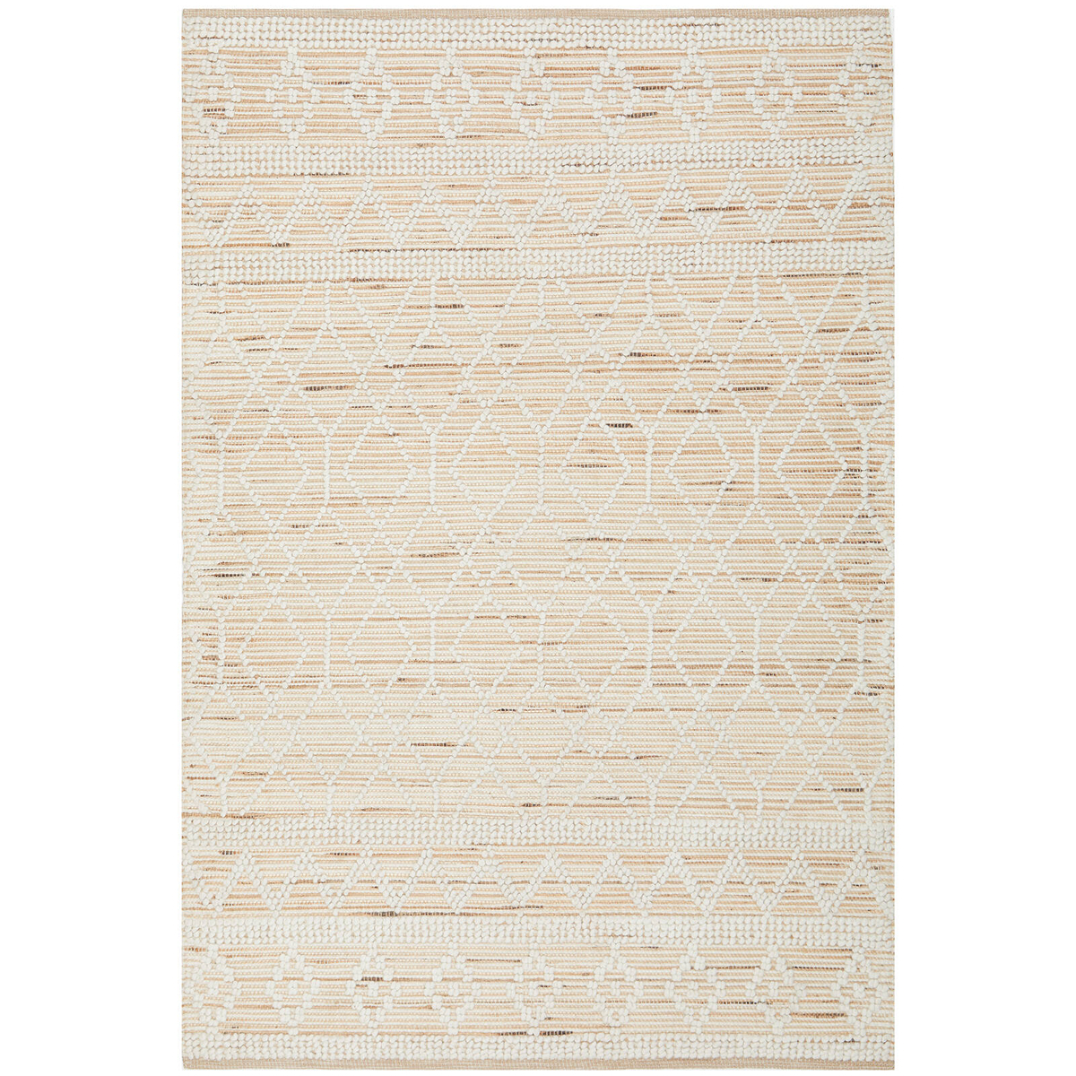 Kyle Natural 225X155Cm Rug - Bunnings Australia