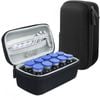 Catzon 10 Slots Insulin Vial Protector Case Insulin Organizer Bag for Diabetics 10ml Vials