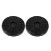 Tableworx Cupboard Rangehood Carbon Filters For Ductless Ventless-Black