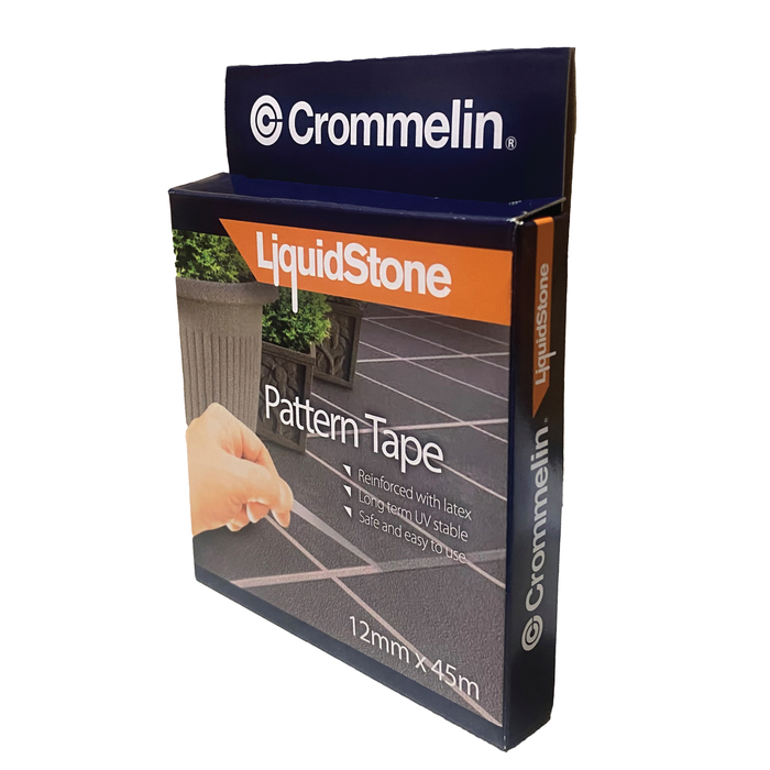 Crommelin 12mm x 45m LiquidStone Pattern Tape
