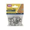 Jack Mesh Accessory Flat Aviary Clips - 200 Pack