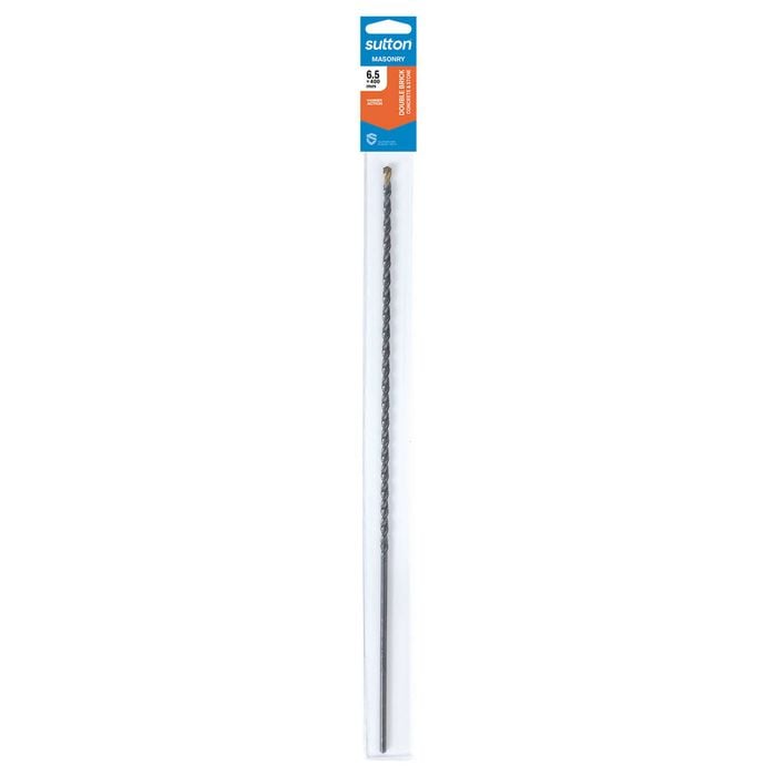 Sutton Tools 6.5 x 400mm DB TCT Masonry Drill Bit