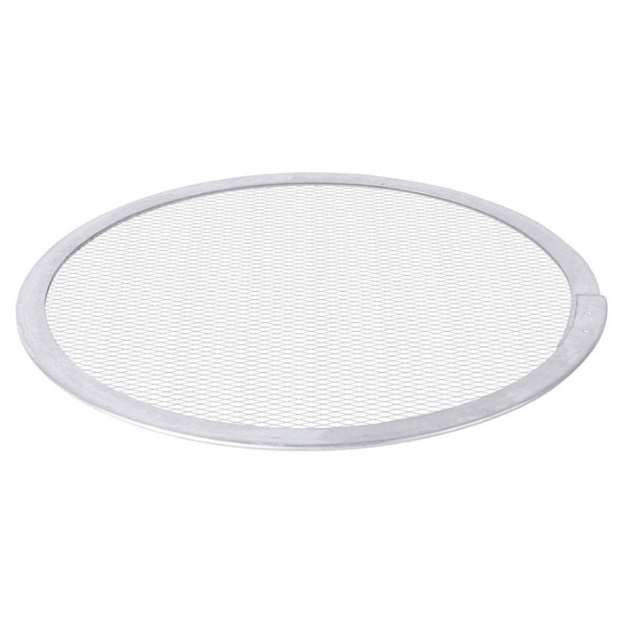 Argon Tableware Mesh Pizza Screen - 10in 25cm Non-stick Metal Aluminium Pizza Trays Round Oven Safe Cooking Baking Pan Tray
