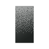 Walpix 2400 x 1200 x 3.0mm Perforated Aluminium Decorative Screen Flat Profile Snowflakes - Charcoal