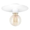 Brilliant Comet 22cm Matt White DIY Install Batten Fix Light Shade