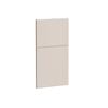 Kaboodle 400mm Cannellini Modern Wastebin Panels - 2 Pack