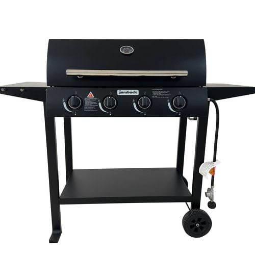 Jumbuck 4 Burner Portland Hooded Gas BBQ Bunnings New Zealand