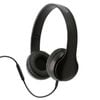 Moki Flip Headphones + Removable 3.5mm Audio Cable & In-line Mic - Black