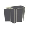 Build-a-Shed 1.5x 2.3 x 2.3m Gable Double Hinged Side Door Shed - Grey