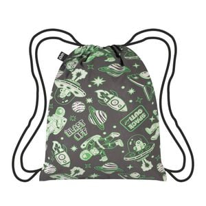 Loqi Kids Space Out Reflective Mini Backpack Multi-coloured 28x1x34cm
