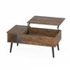 Ufurniture Lift Top Coffee Table Walnut