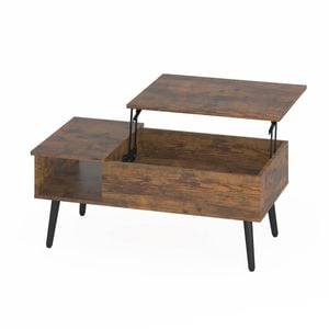 Ufurniture Lift Top Coffee Table Walnut