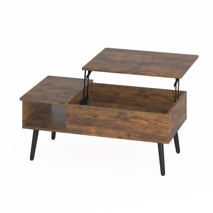 Ufurniture Lift Top Coffee Table Walnut
