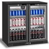 Atosa Double Sliding Glass Door Compact Back Bar Fridge