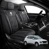 Australian Goose Edition Front Seat Covers for Hyundai Venue 2019 - Current (QX) - Suede, Universal Fit - Black