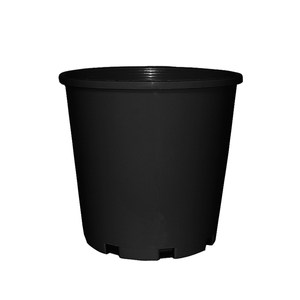 Garden City Plastic Grow Plant Pot - Black 200mm