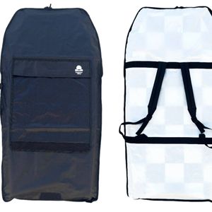 Summer vibes Lite Bodyboard Backpack Boardbag Cover - Black