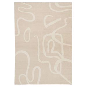 Loopsie-330cm X 240cm-piata Beige Washable Rug