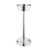 Olympia Wine And Champagne Bucket Stand Brushed Stainless Steel 559(h) X 152(ø)mm K407