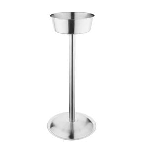 Olympia Wine And Champagne Bucket Stand Brushed Stainless Steel 559(h) X 152(ø)mm K407