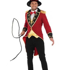 Showstopping Plus Size Mens Circus Ringmaster Costume - Xlarge