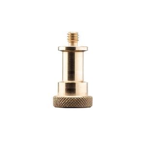 Manfrotto 151 Adaptor Stud Brass for Super Clamp System 1/4 to 3/8's 5/8 stud body