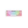 Redragon K616 Rgb Fizz Pro White Pink 65% Tri-mode Mechanical Gaming Keyboard