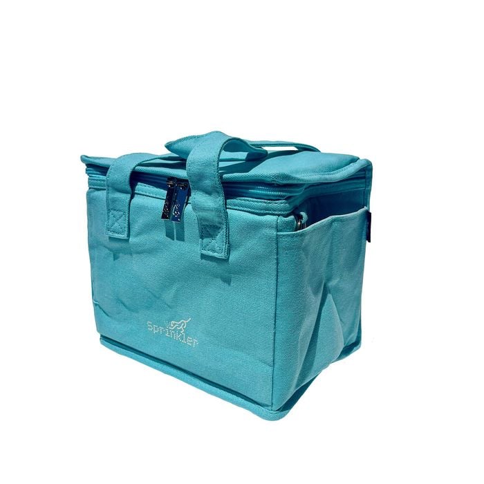 Sprinkler Fergus Canvas Leakproof Insulated Lunch/meal Bag Carrier Blue