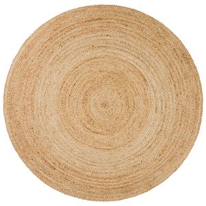 Gallery Polo Natural 200x200cm Round - Medium Handwoven Jute Rug