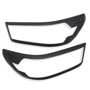 Matte Black Headlight Covers For Toyota Hilux Sr 2015 Onwards