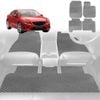 6D Diamond Car Floor Mats for Mazda 6 2013-Current-Full Set-Grey-Outback GT