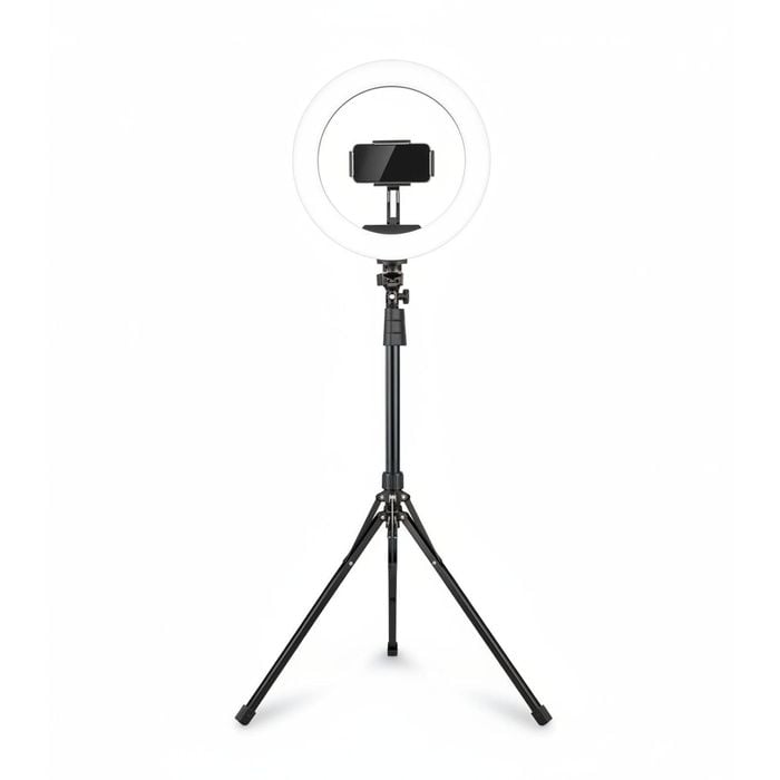 Newest 12 Inch Ring Light with 62 Inch Tripod Stand and Magnetic Phone Holder