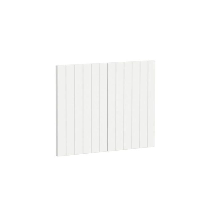 Kaboodle 600mm Vanilla Essence V-Groove Farmhouse Sink Doors - 2 Pack