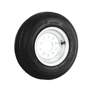 Sunrise Trailer Wheel 8 X 3.75" Ford/ht 4.8/4.00 Tyre Galvanised - Wrtf8g