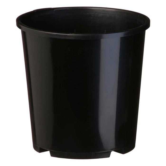 IP Plastics 2L (15cm) Round Pot Black