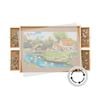 Social Hike Puzzle Board 1500 pcs - Rotating Tabletop with 4 Drawers and Cover