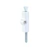 Whitco White CYL4 Patio Bolt Keyed To Code