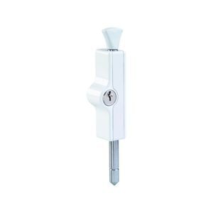 Whitco White CYL4 Patio Bolt Keyed To Code