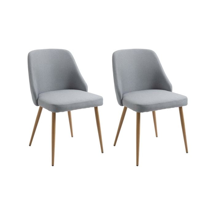 CHOTTO - Niko Dining Chairs - Grey (Set of 2)