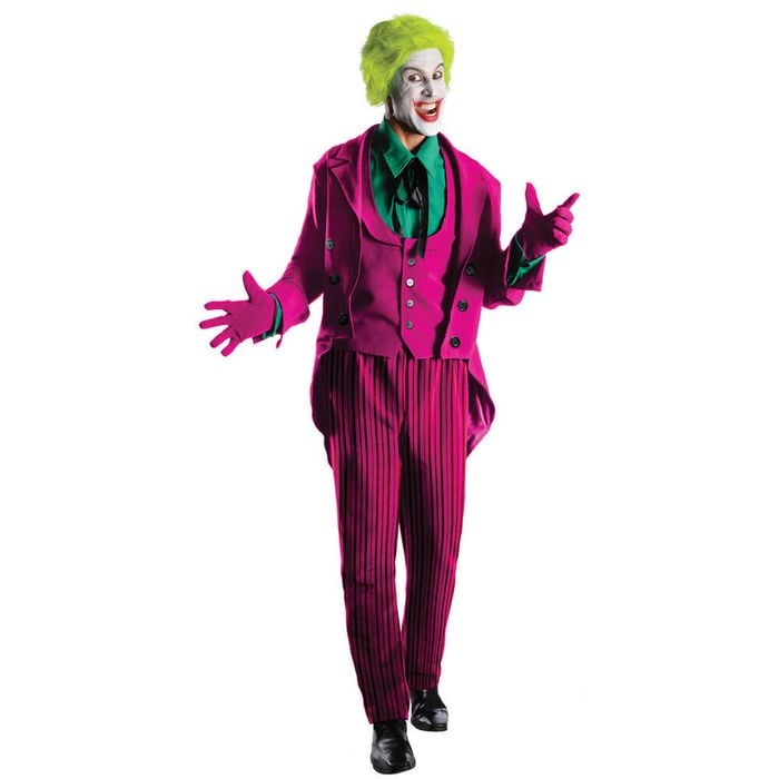 Dc Comics The Joker 1966 Collector's Edition Adult Jacket Costume Size Standard