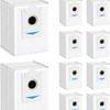 Fohoa 10 Pack Dust Bag Replacement For Ecovacs Deebot X2 Omni Vacuum Robot