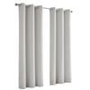 Feiglin 120 x 223cm Eyelet Silver Blockout Curtain