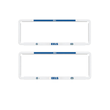 2x OFFICIAL NRL Parramatta Eels Car Number Plate Frame Cover Surround